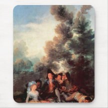 Francisco de Goya - Vesper outdoors Mouse Pads