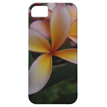 Frangipani design case for the iPhone 5