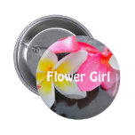 Frangipani Fever Pinback Button