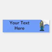 Frankenstein - Book of Monsters - Halloween Bumper Sticker