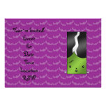 Frankenstein girl invitation invitations