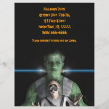 Frankenstein - Halloween Flyer