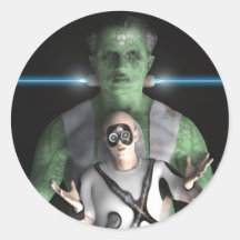 Frankenstein - Halloween Stickers