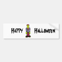 Frankenstein Monster Bumper Stickers