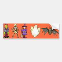Frankenstein's Monster Bumper Sticker