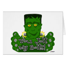 Frankie You Jolt My Bolts! Cards