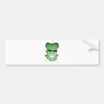 Franky face bumper stickers