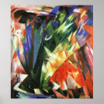 Franz Marc - Birds 1914 Oil Canvas bird flock Posters