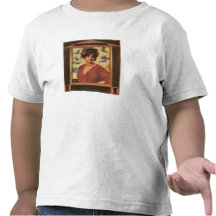 Franz von Stuck - Lady in Red Tshirts