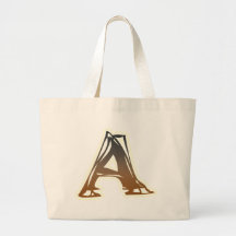 FRAZZLE MONOGRAM A CANVAS BAG