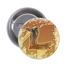 FRAZZLE MONOGRAM L PINBACK BUTTON