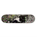 Freckles in Flowers I - Tux Cat Skate Decks