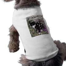 Freckles in Flowers I - Tux Kitty Cat Dog T Shirt