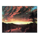 Frederic Edwin Church - Secluded landscape in the Post Card
