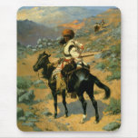 Frederic Remington's The Indian Trapper (1889) Mousepads