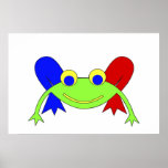 Frederic the Frog Poster