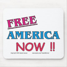 FREE America NOW!! Mousepads