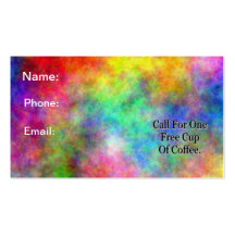 "Free Coffee" Business Card