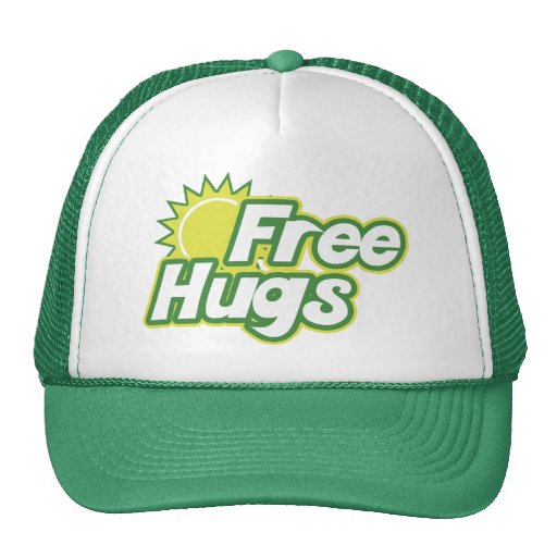 Free Hugs Novelty Trucker Hats