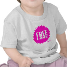 free love - pink t shirts
