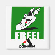 Free! Palestine Refrigerator Magnet