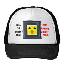 Free The Battery Hens Hat