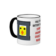 Free The Battery Hens Mug