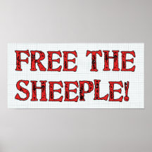Free The Sheeple! Print