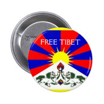 FREE TIBET Pin