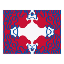 Freedom Bandanna postcard