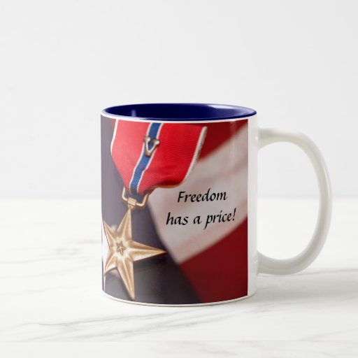 Freedom has a price! mug