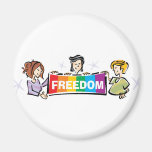 Freedom Refrigerator Magnet