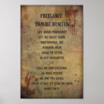 Freelance Zombie Hunter Poster