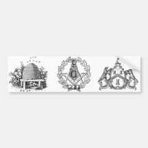 FREEMASON BUMPER STICKERS