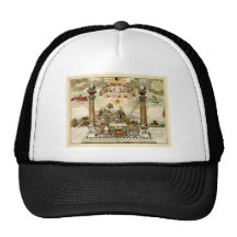 Freemason Masonic Emblematic Chart Trucker Hat