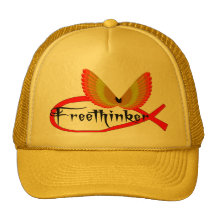 Freethinking Fish Symbol Hat