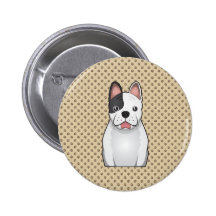 French Bulldog Cartoon Pin