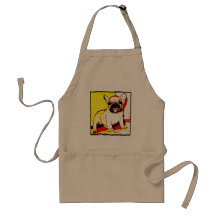 French bulldog puppy apron