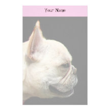 French Bulldog stationary Customized Stationery