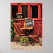 French Cafe Poster