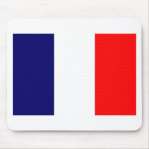 French Flag Design - OUI ! Mouse Mats