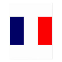 French Flag Design - OUI ! Post Cards