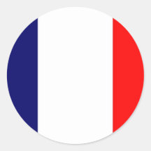 French Flag Design - OUI ! Stickers