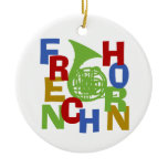 French Horn Photo ornaments