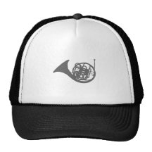 French horn trucker hat