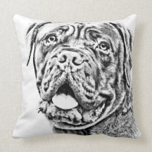 French Mastiff Pillow