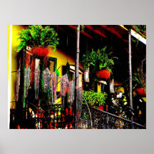 French Quarter Balcony Posters