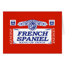 French Spaniel Card