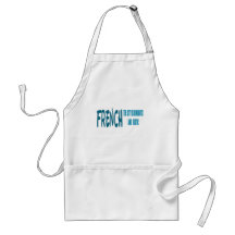 French the City Is Romantic and Exotic Apron