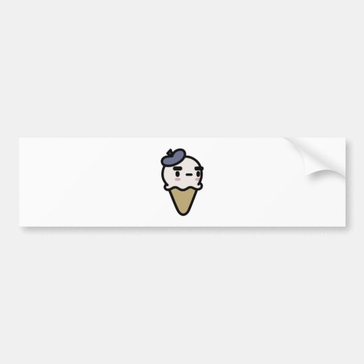French Vanilla Icecream Bumper Sticker